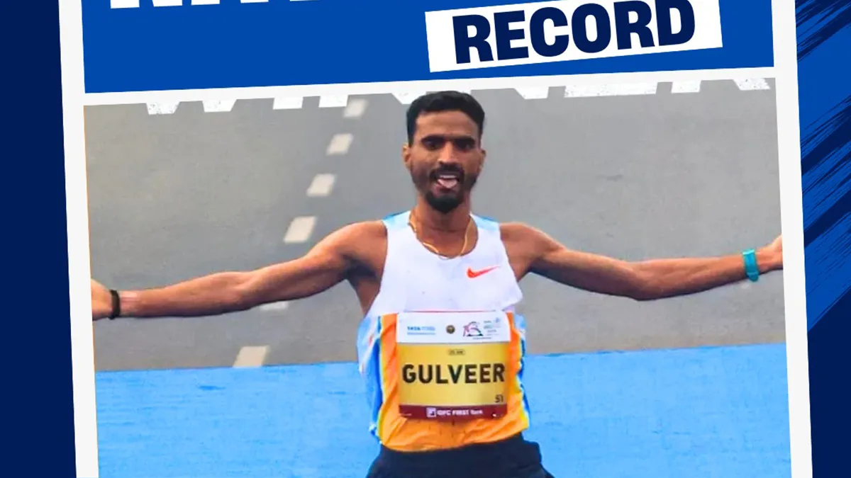 gulveer-singh-half-marathon-national-record-new-york-bronze